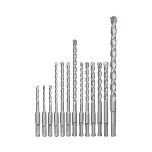 Einhell SDS-PLUS Drill Set For All Hammer Drill Accessories With SDS-Plus Shank 5-14 mm – 12 Piece