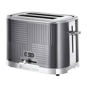 Russell Hobbs Geo Steel 2 Slice Toaster