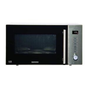 Daewoo Digital Microwave With 1250W Grill & 2200W Convection Oven Stainless Steel 900W 30 Litres – Black/Silver