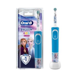 Oral B Stages Power Disney Frozen II Rechargeable Kids Electric Toothbrush For Ages 3+ – Blue