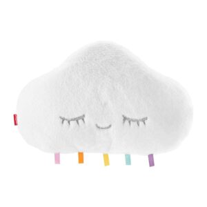 Fisher-Price Twinkle & Cuddle Cloud Soother Baby Sound Machine Crib-Attach Plush With Lights – Multicolour