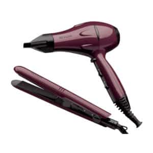 Revlon Frizz Control Hair Dryer And Styler Styling Gift Set 2000 W – Purple