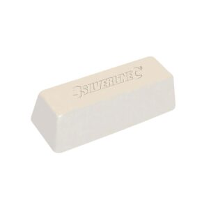 Silverline Polishing Compound Aluminium Oxide 500g Block – White