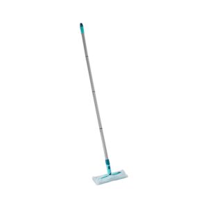 Leifheit Clean & Away Set Compact Dusting Floor Mop With 5 Dusting Mop Cloths – Turquoise