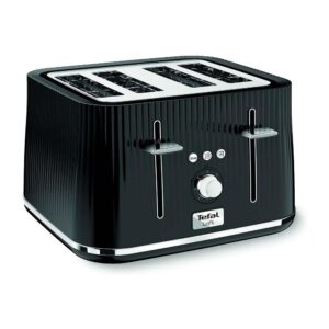 Tefal Loft Quintessentially British 4 Slice Toaster Plastic 1700 W – Noir Black