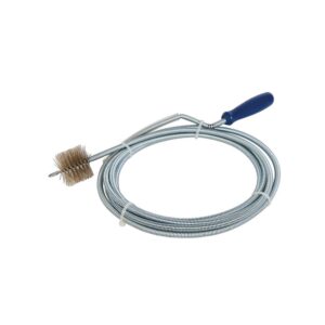 Silverline Drain Auger With Brush 3m – Silver