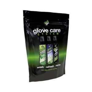 Glove Glu Football Mens Goalkeeping Glove Care Essentials Pack – Black