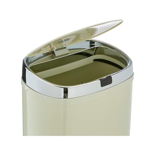 Morphy Richards Chroma Square Sensor Kitchen Bin With Infrared Motion Technology 42 Litre - Cream - Image 3