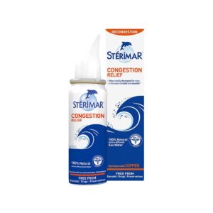 Sterimar Congestion Relief 100% Natural Sea Water Nasal Spray 100ml