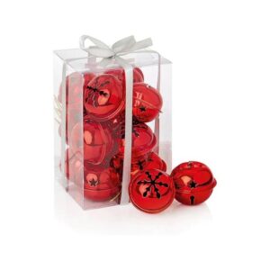 Premier Christmas Jingle Bells 4cm 12 Piece – Red