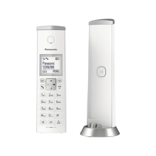 Panasonic Designer Single Cordless Phone With Answerphone Call Blocker & Do Not Disturb Mode - Graphite - Image 2