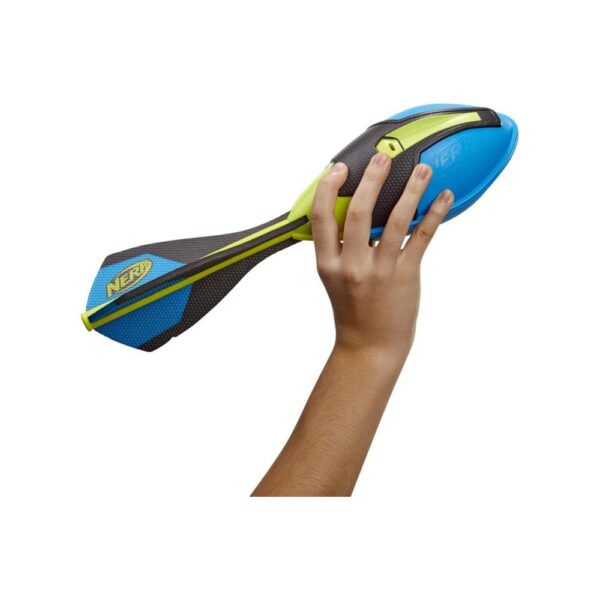 Nerf Vortex Ultra Grip Football Designed For Easy Catching Howling Whistle Sound Distance Optimizing Tail - Blue - Image 5