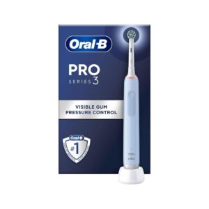 Oral-B Pro 3 3000 Electric Toothbrush With 1 Cross Action Tooth Brush Head – Blue