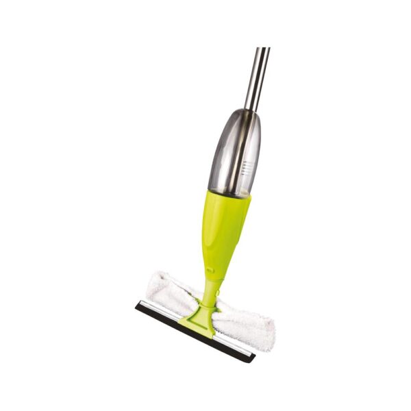 Ewbank 5PKUK 5 In 1 Universal Spray Mop Set Interchangable Heads Hard Floor Sweeper Microfiber Pad Triangle Head Flat Head - Green - Image 6