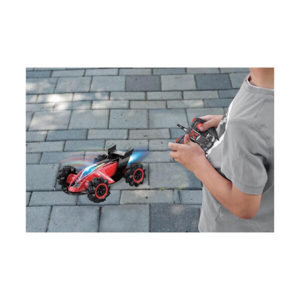 Lexibook Crosslander Fire Rechargeable Radio Controlled Stunt Car - Red - Image 3