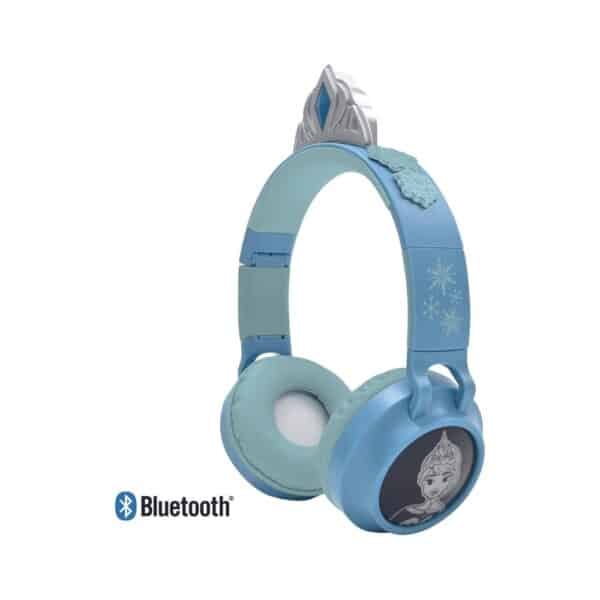 Lexibook Disney Frozen 3D Design Bluetooth Headphones With Princess Crown - Blue - Image 2