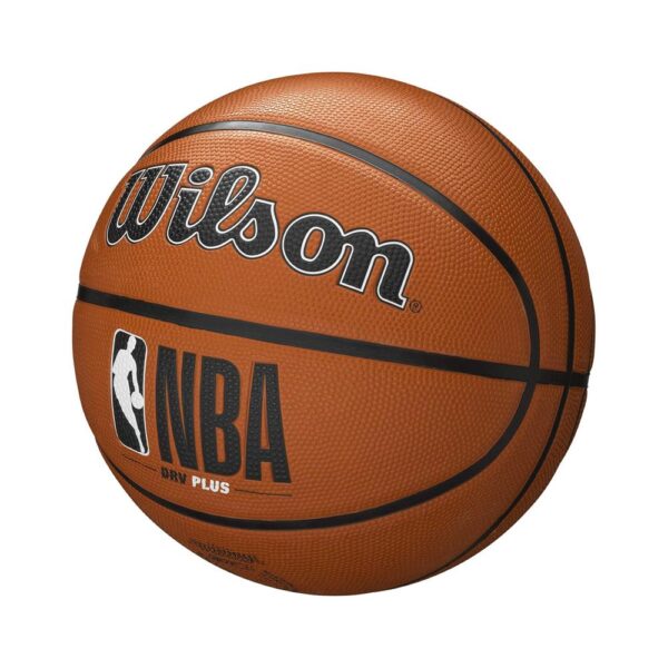 Wilson NBA DRV Plus Basketball Ball Size 6 - Brown - Image 3