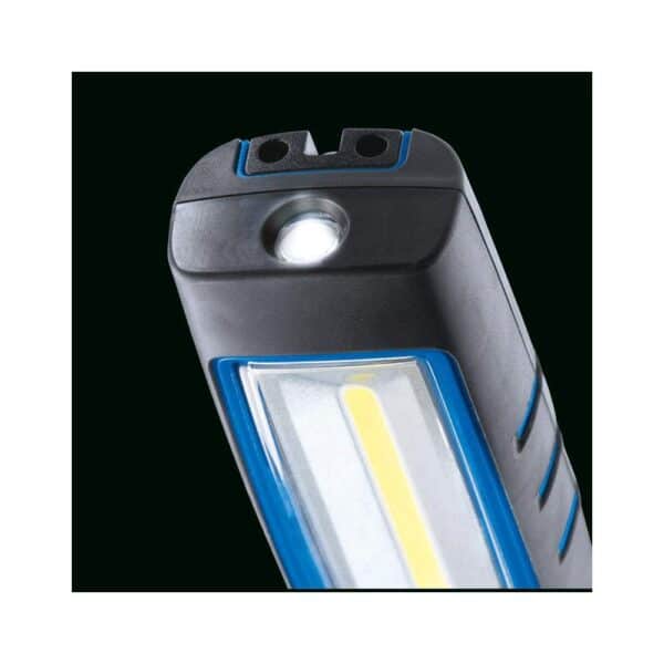 Draper COB/SMD LED Rechargeable Inspection Lamp 10W 1000 Lumens With 1 USB Charging Socket - Blue - Image 9