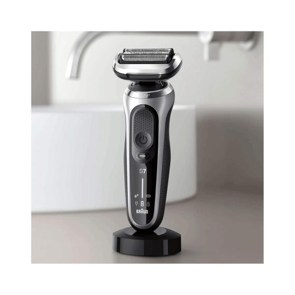 Braun Series 5 6 & 7 Electric Shavers Charging Stand - Black - Image 3