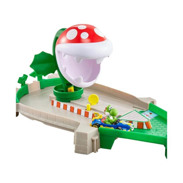 Hot Wheels Mariokart Piranha Plant Slide Track Set - Multicolour - Image 5