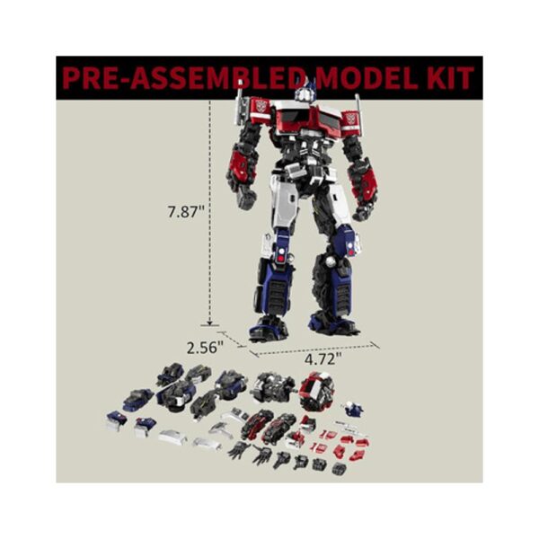 Tranformers Rise of The Beasts Advanced Model Kit 20cm - Optimus Prime - Image 3