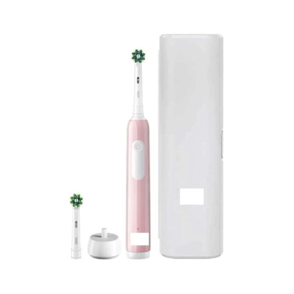 Oral-B Pro 1 Electric Toothbrush With 3D Cleaning & Travel Case 1 Tooth Brush Head - Pink