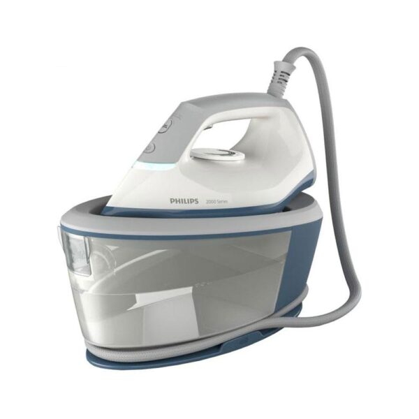 Philips Series 2000 Steam Generator Iron 2400W 1400ml Water Tank - Blue & White