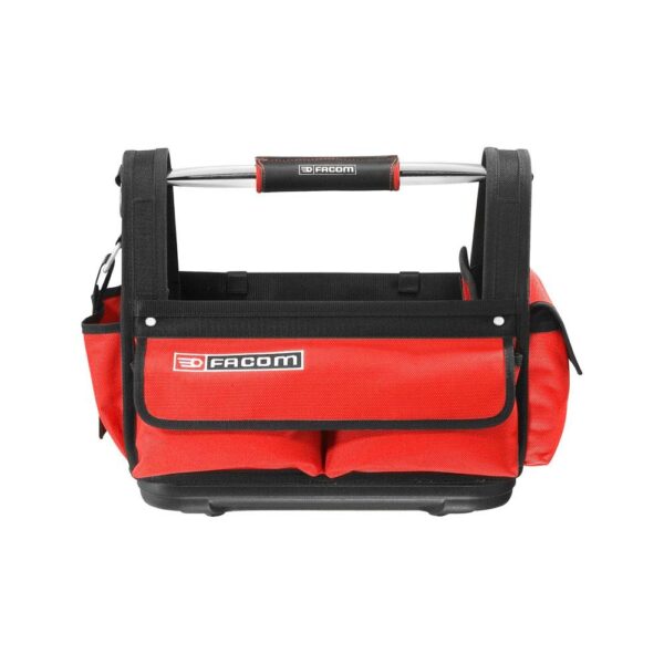 Facom Pro Bag Professional Soft Tote Tool Bag 14 Inch 55.2 x 32 x 30.8 cm - Red/Black - Image 2