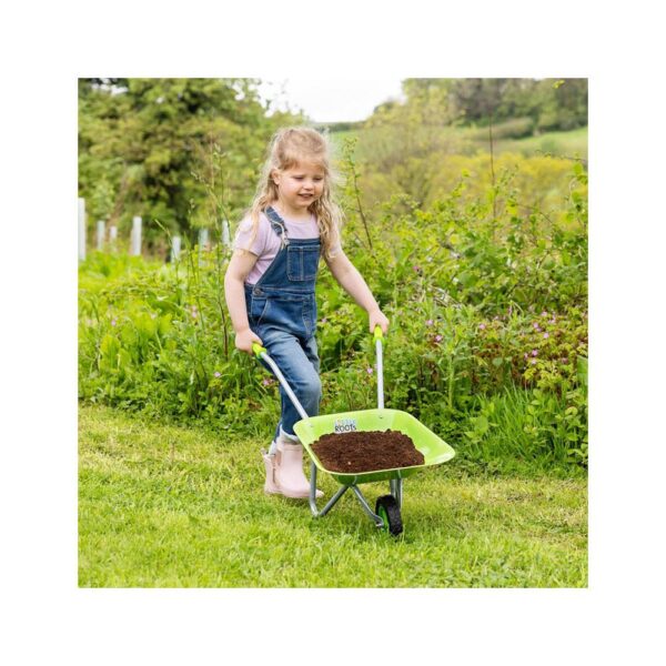 Little Roots Kids Wheel Barrow Gardening Toys - Multicolour - Image 2