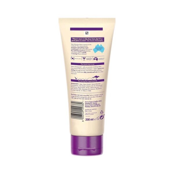 Aussie Miracle Moist Conditioner 200ml - Image 2