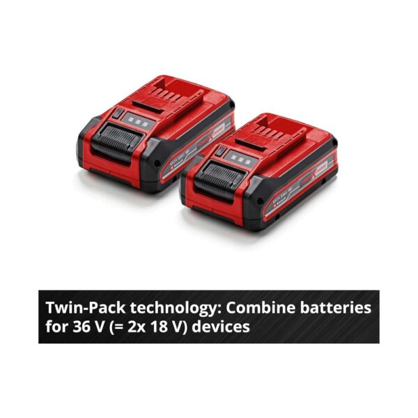 Einhell Power X-Change Plus 18V 3.0Ah Lithium-Ion Battery Twinpack - Image 7