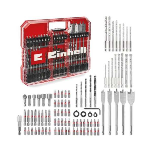 Einhell Universal Drill Driver Bit Set With XL-CASE Box KWB Accessory - 95 Pieces