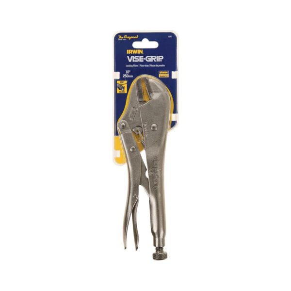 Irwin Vise-Grip 10R Straight Jaw Locking Pliers 250mm (10 Inch) - Silver - Image 6