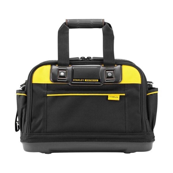 Stanley Fatmax Multi Access Tool Bag With Carry Handle & Shoulder Strap 43 x 28 x 30 cm - Black/Yellow - Image 2