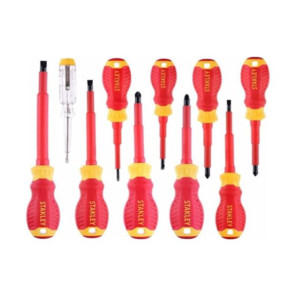 Stanley FatMax VDE Insulated Screwdriver Set - 10 Piece