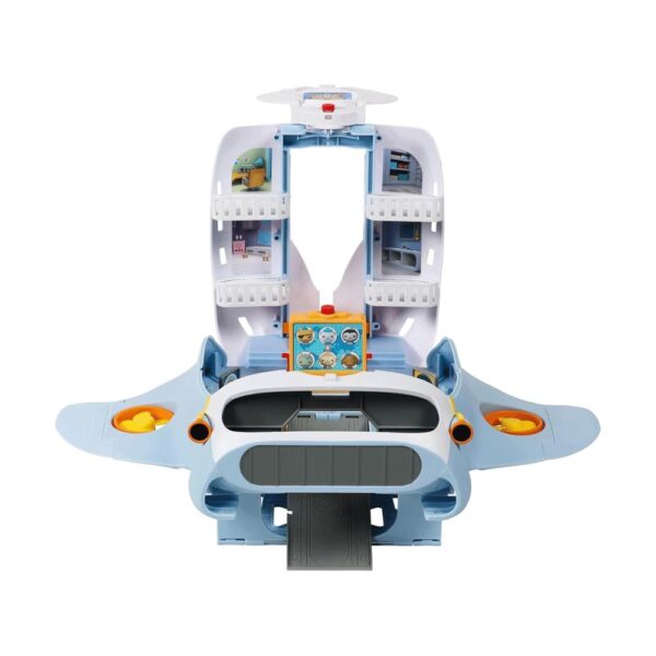 Octonauts Above & Beyond Octoray Transforming Playset 25+ Lights And Sounds Figure 7 Pieces 3 Accessories - Multicolour - Image 2