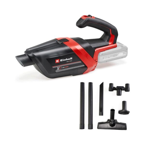 Einhell TE-HV 18/06 Li - Solo Cordless Handheld Vacuum Cleaner - Red/Black