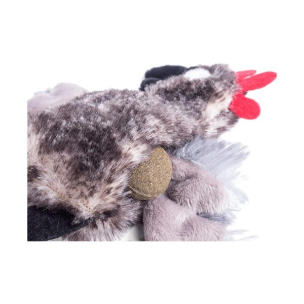 Petface Refillable Catkins Catnip Plush Cockerel Cat Toy - Image 2