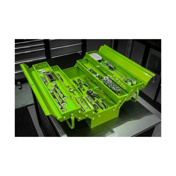 Sealey 4 Tray Cantilever Toolbox 530mm - Green - Image 5