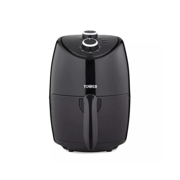 Tower Vortx Compact Manual Air Fryer 2 Litre With Rapid Air Circulation 1000W - Black